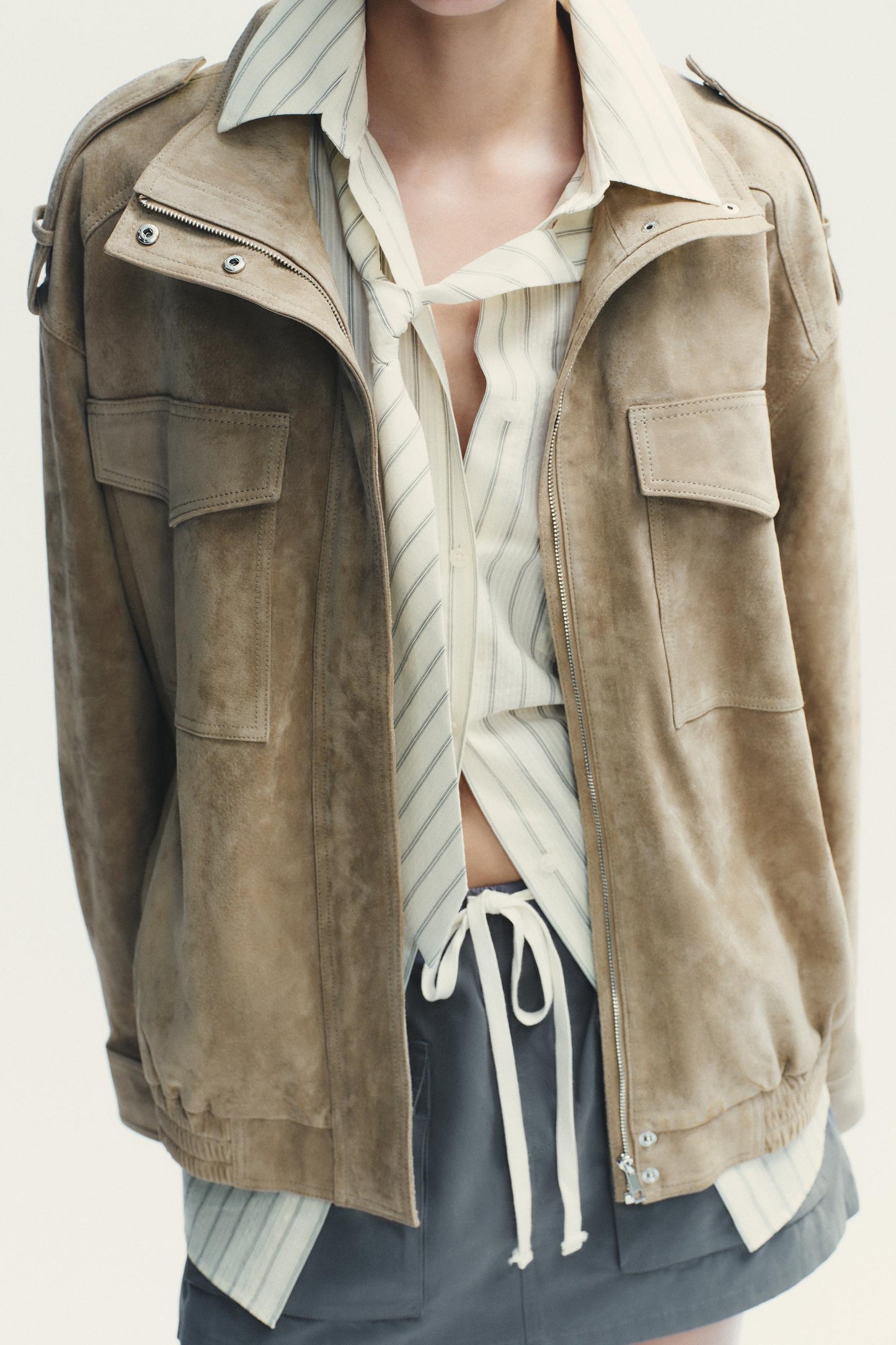 Aria Suede Jacket