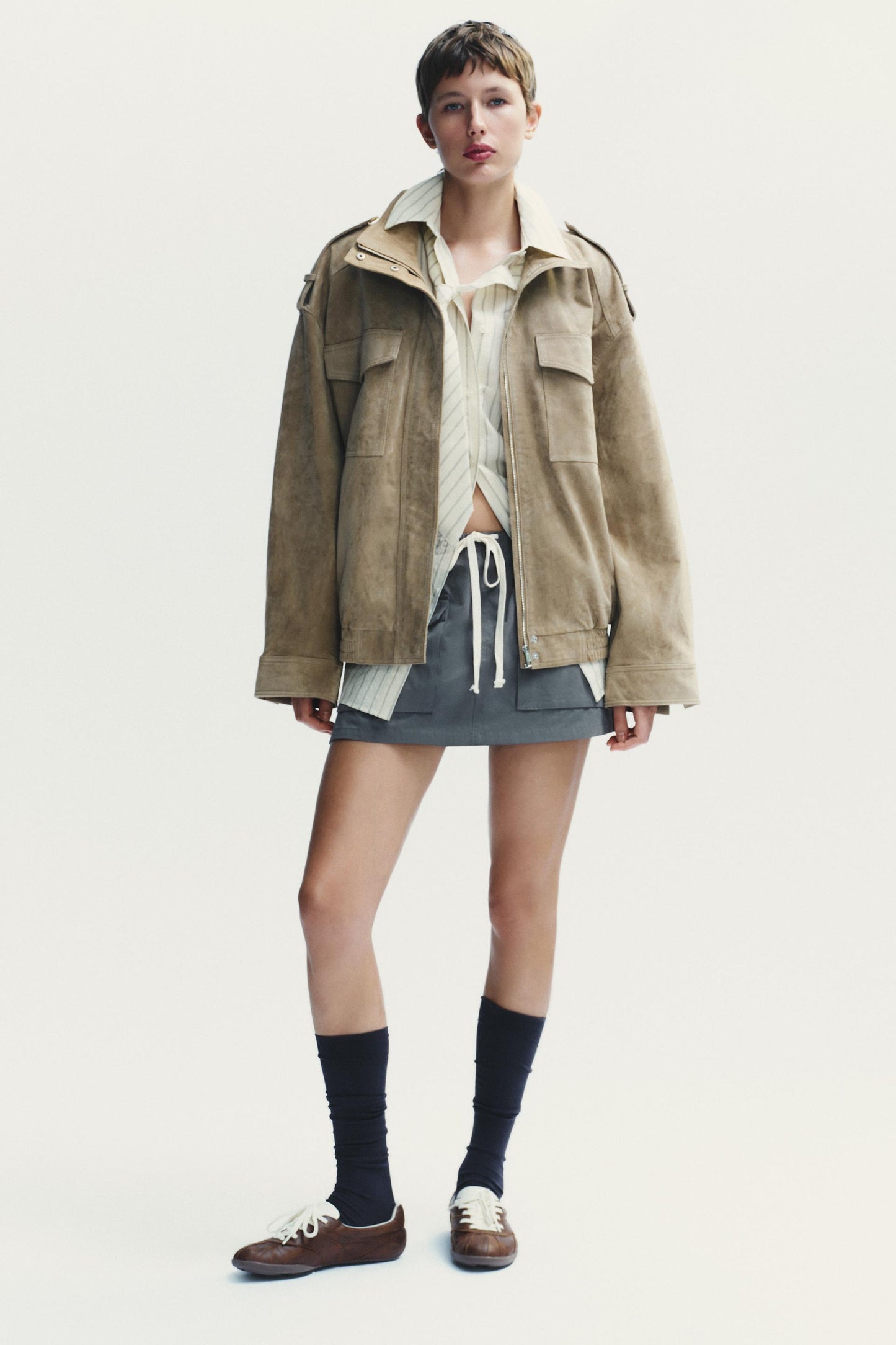 Aria Suede Jacket