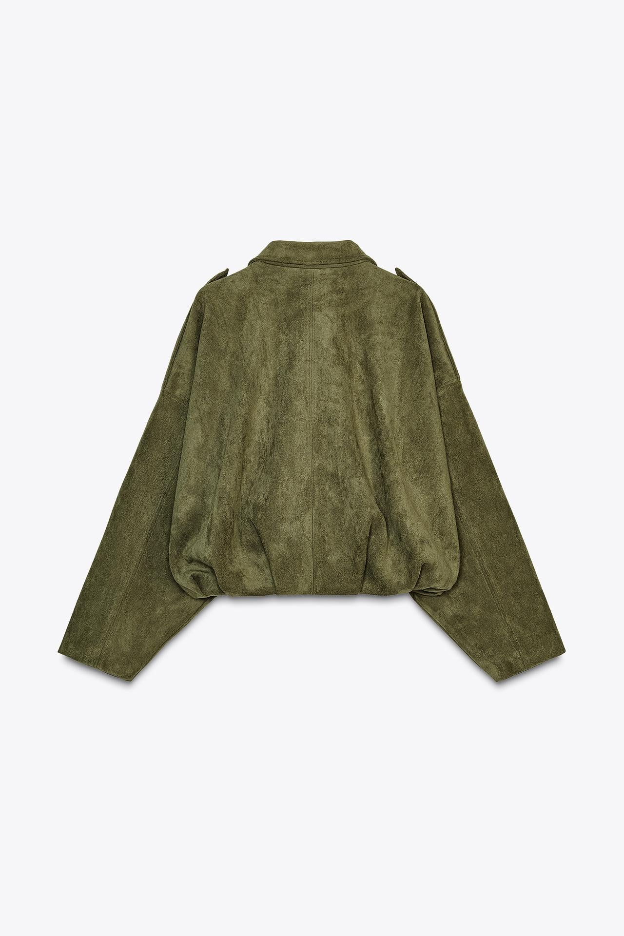 Sienna Suede Bomber