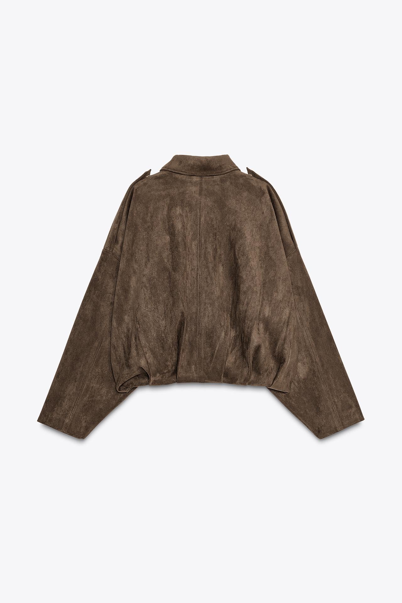 Sienna Suede Bomber