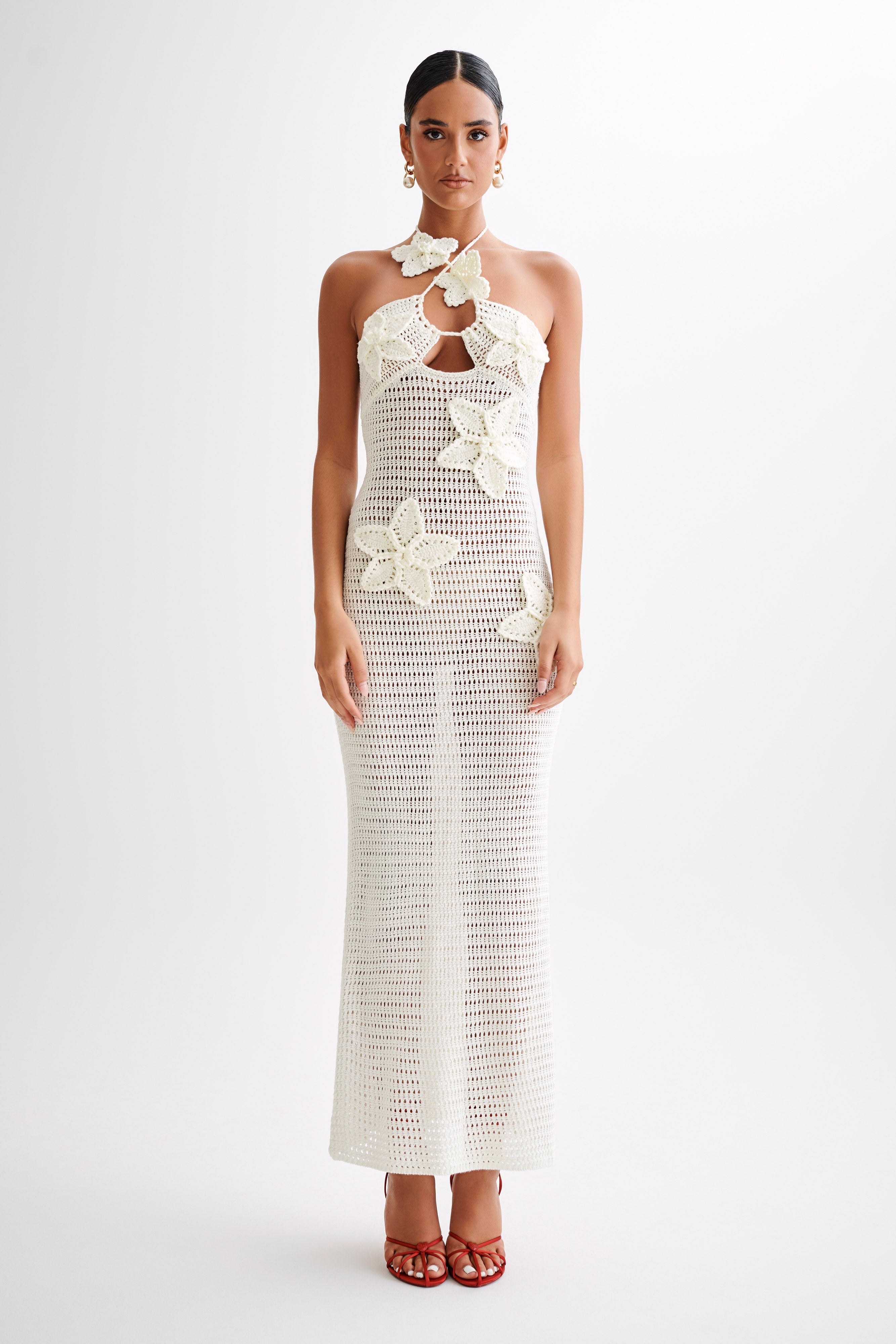 Marigold Bloom Maxi Dress