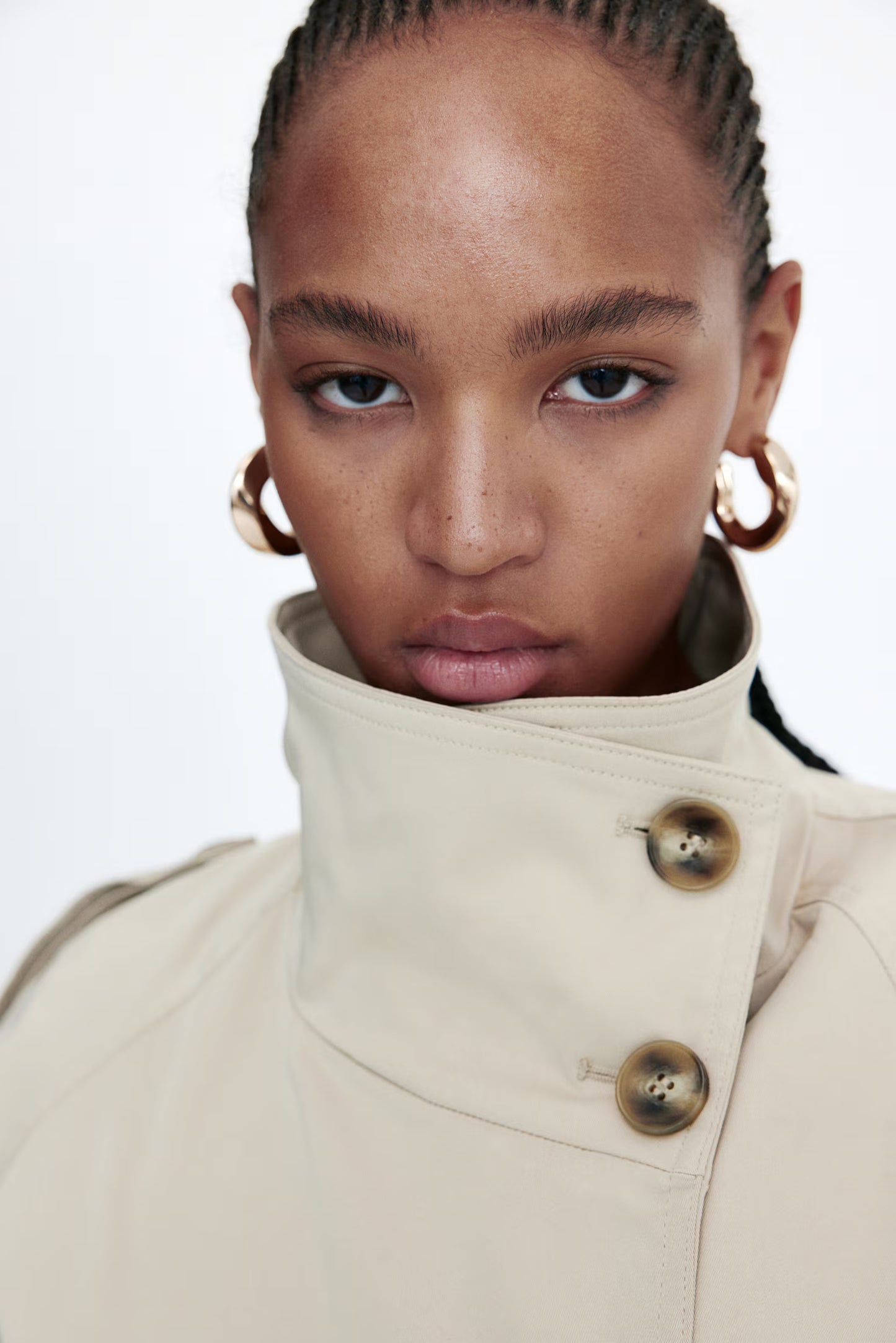 Ione Short Trenchcoat