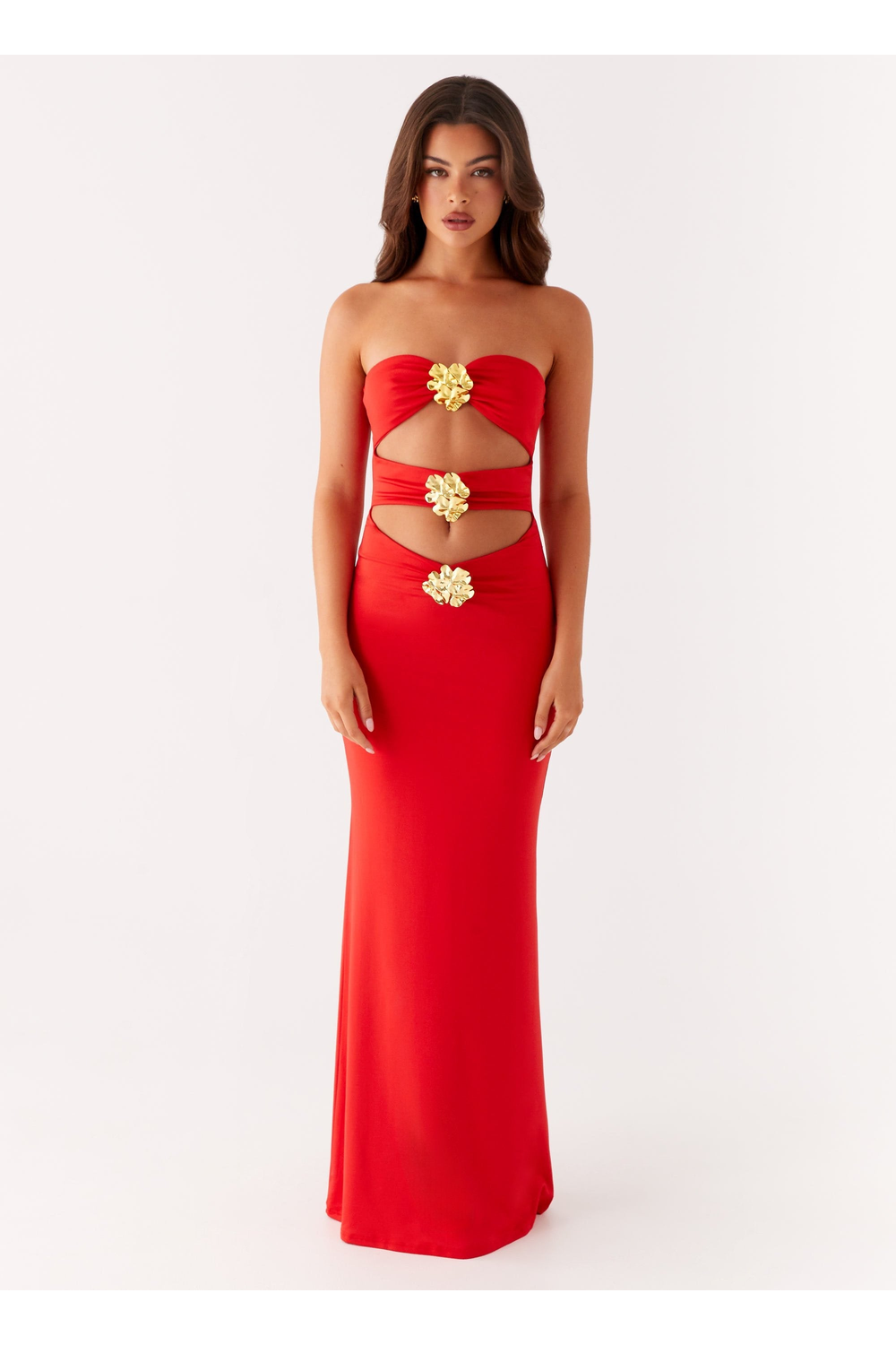 Virelle Cutout Maxi Dress