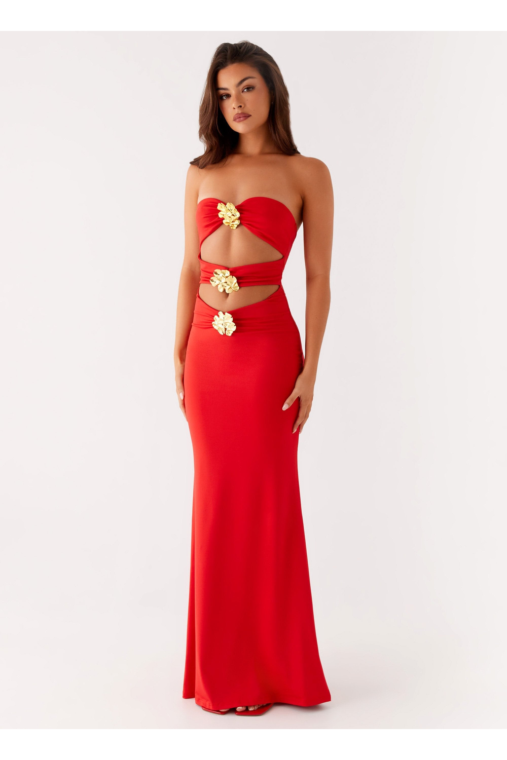 Virelle Cutout Maxi Dress