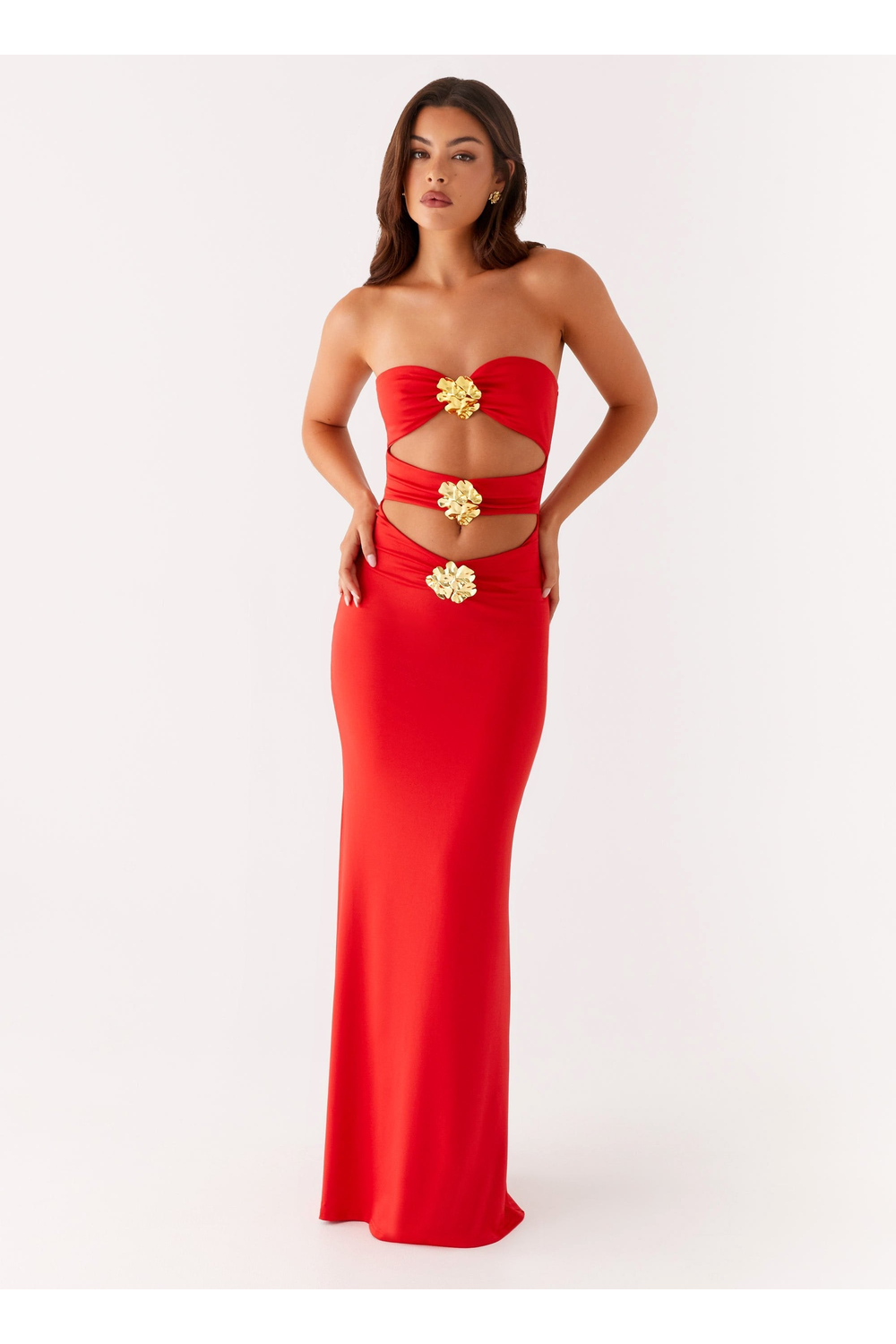 Virelle Cutout Maxi Dress