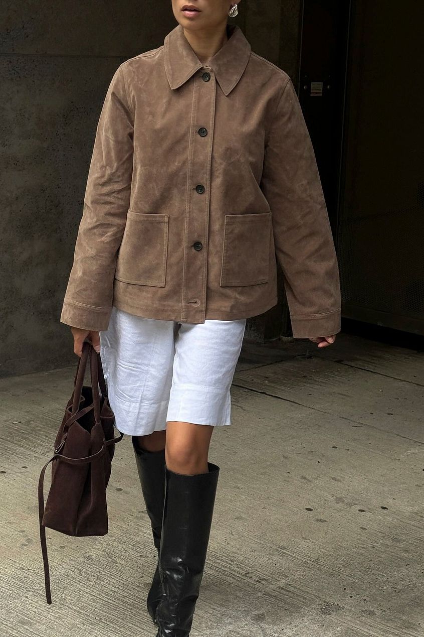 Mara Suede Jacket