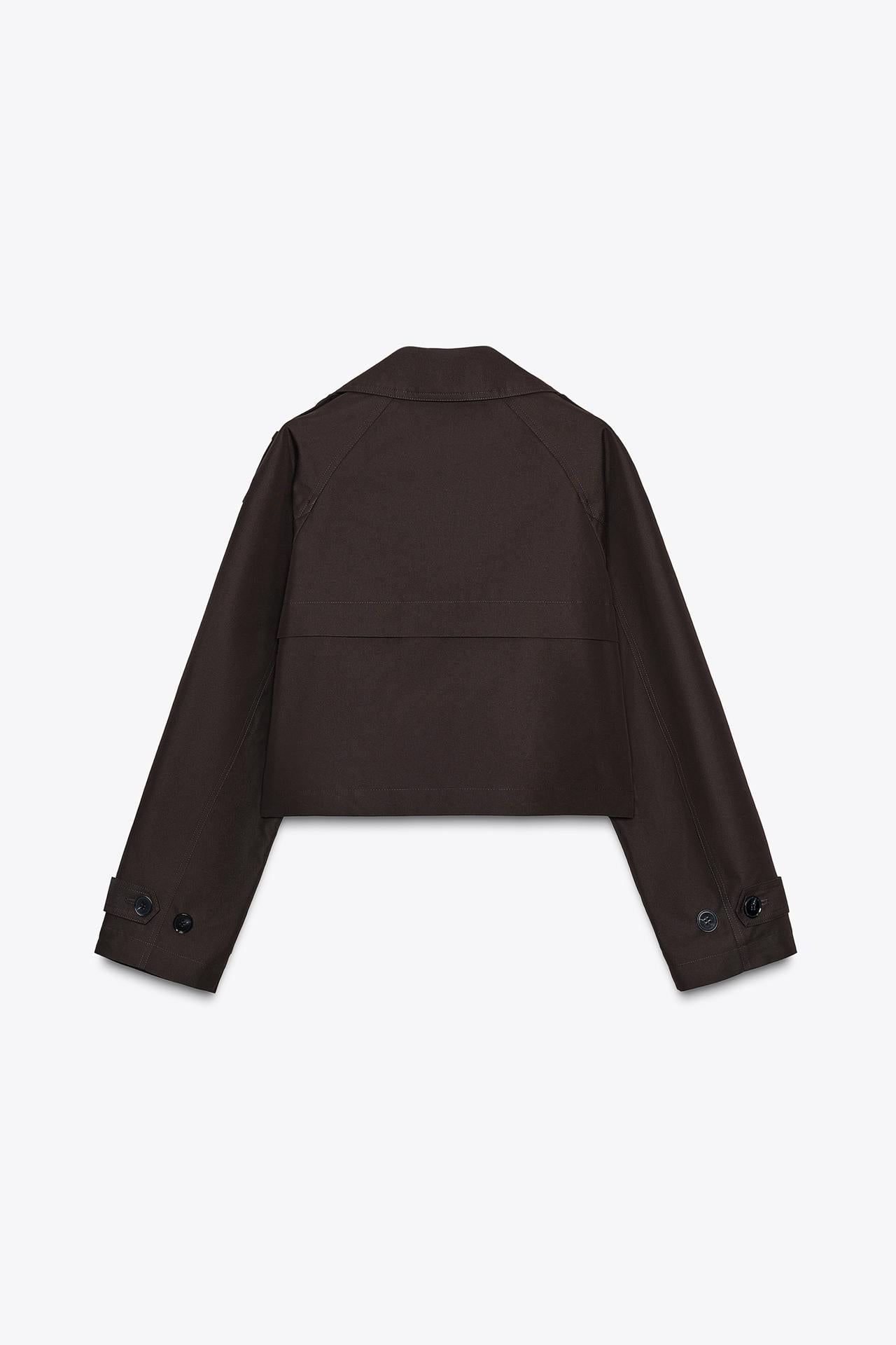 Zoë Cropped Trench