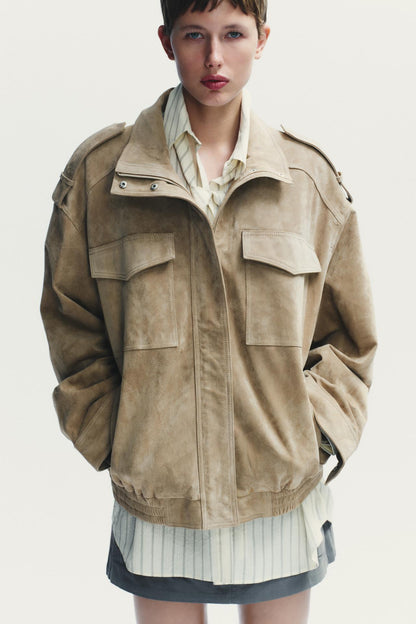 Aria Suede Jacket