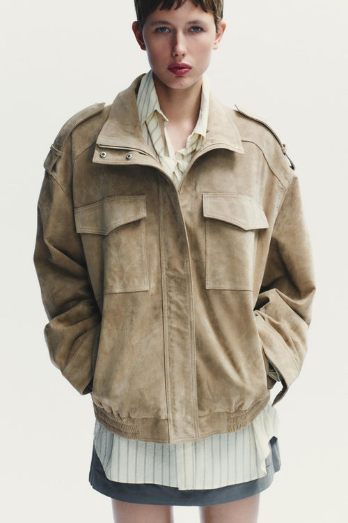 Aria Suede Jacket