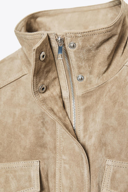 Aria Suede Jacket