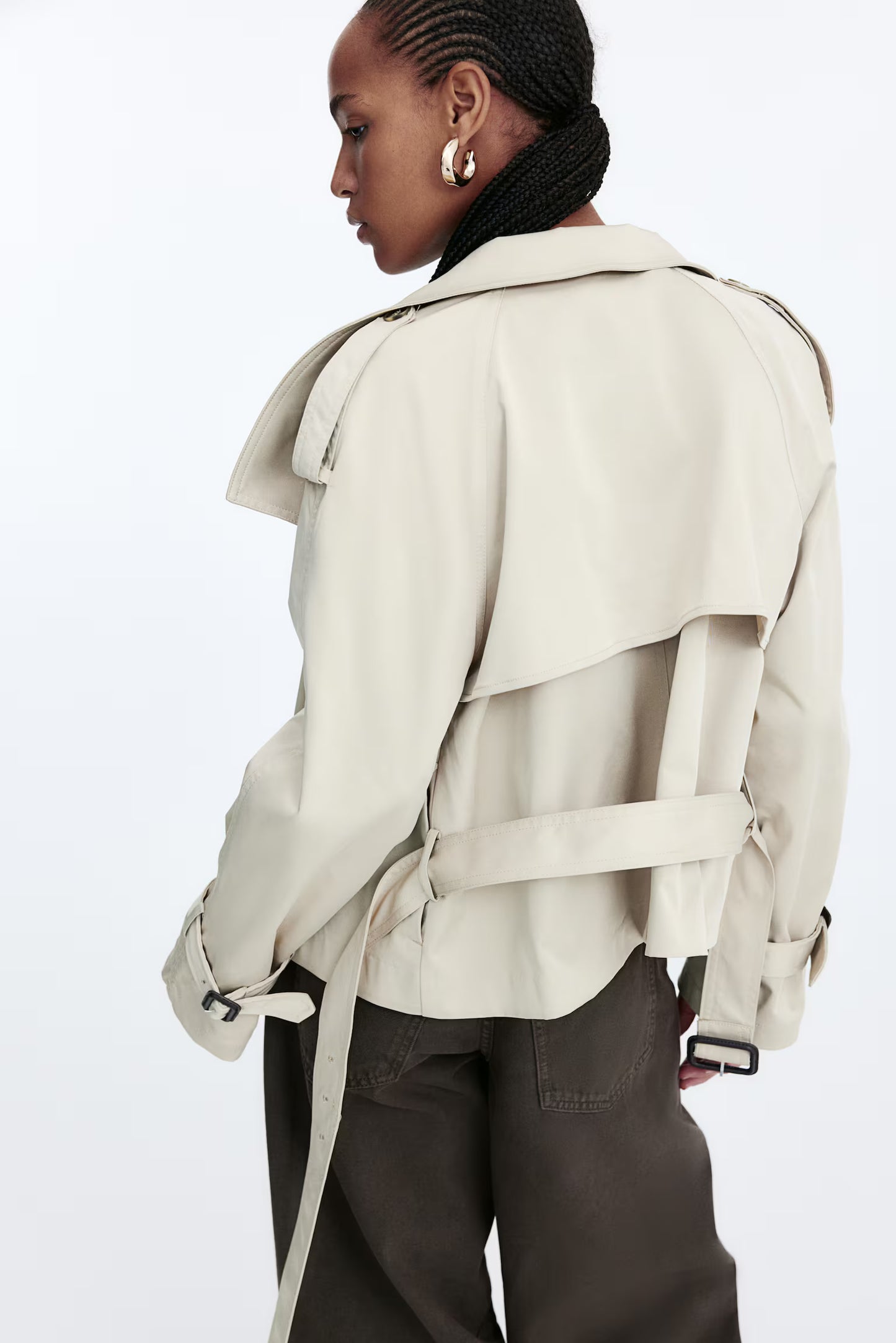 Ione Short Trenchcoat
