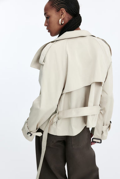Ione Short Trenchcoat