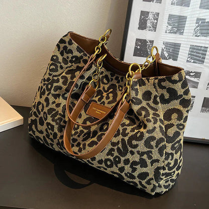 Liberty Leopard Tote