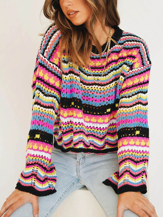 Luna Stripe Sweater