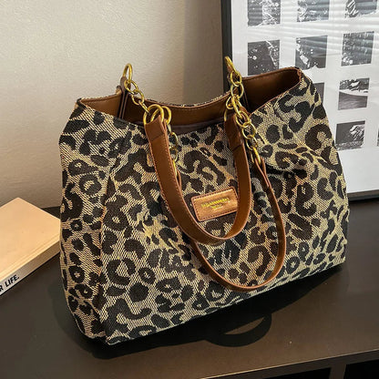 Liberty Leopard Tote