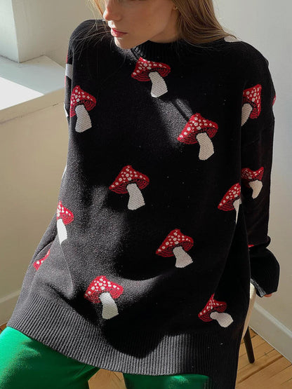 Faye Mushroom Sweater