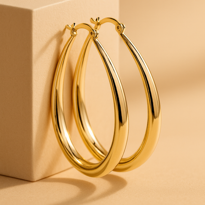 Hazel – Gold Earrings