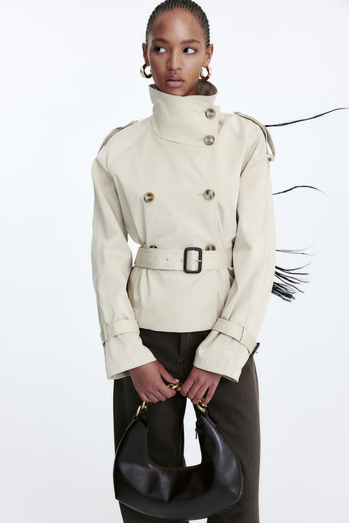 Ione Short Trenchcoat