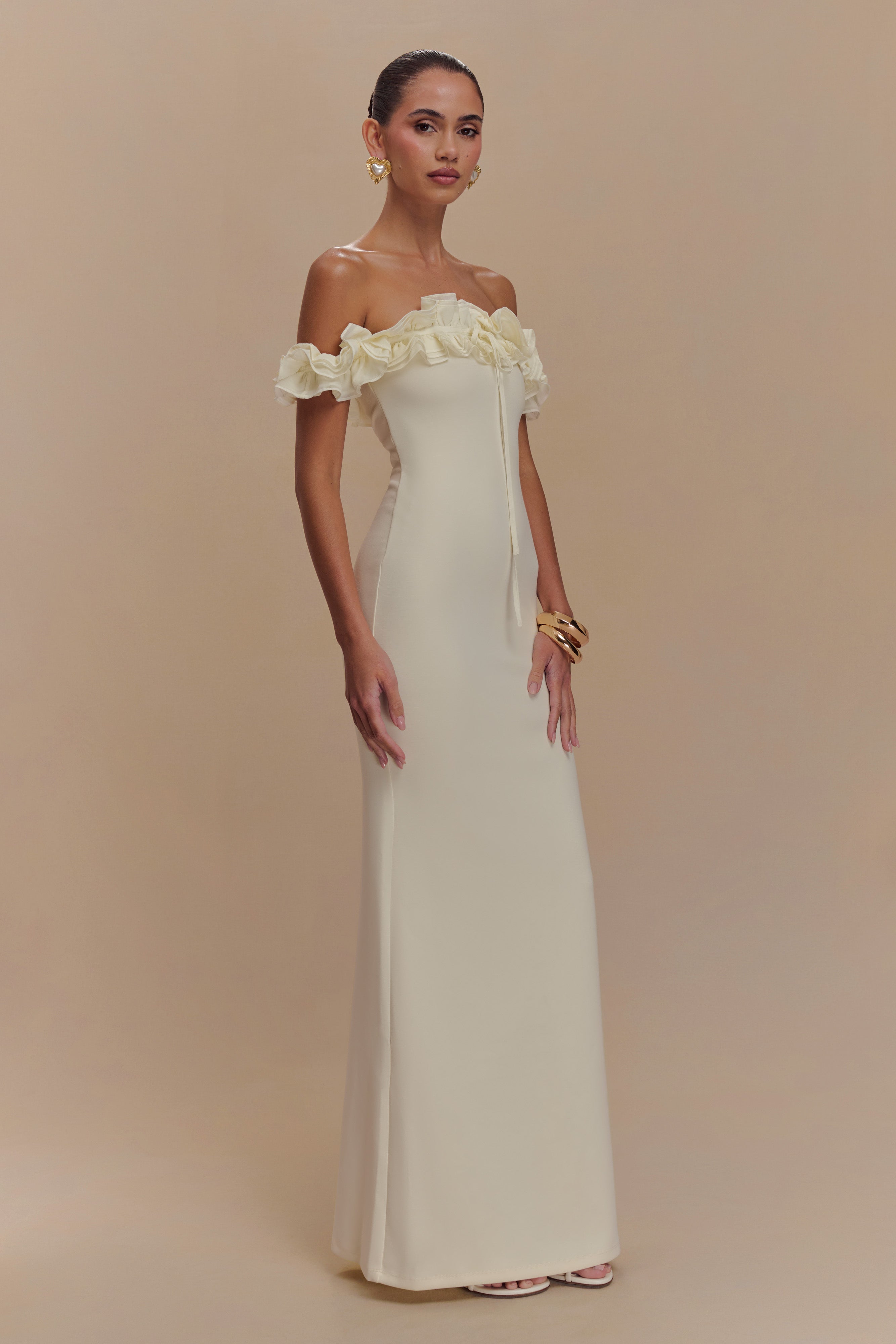 Isadora Ruffle Maxi Dress