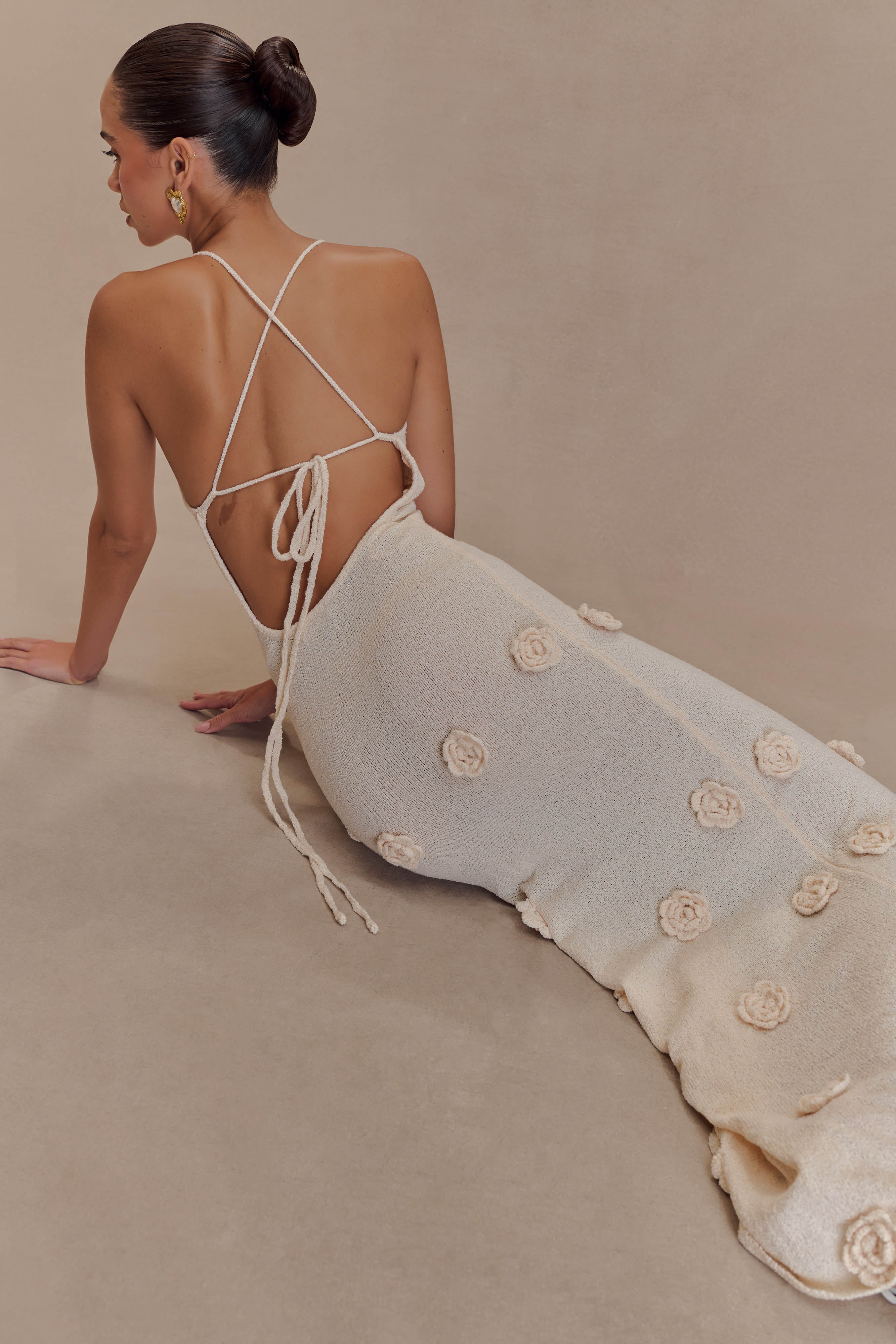 Lily Crochet Maxi Dress