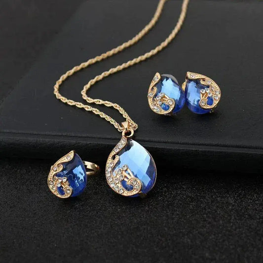 Blue Crystal Jewellery
