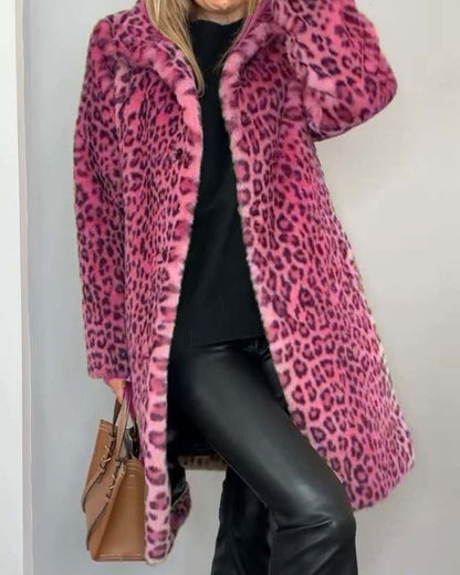 Bianca Leopard Coat