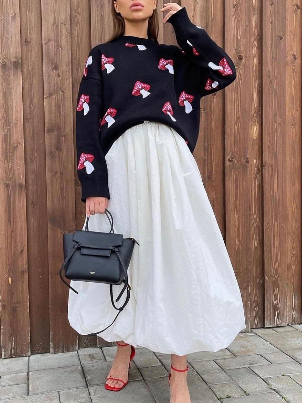 Faye Mushroom Sweater