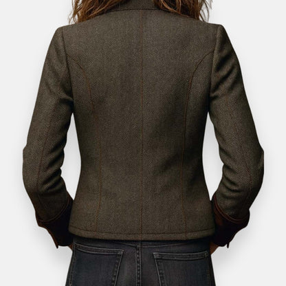 Elara Refined Tweed Jacket