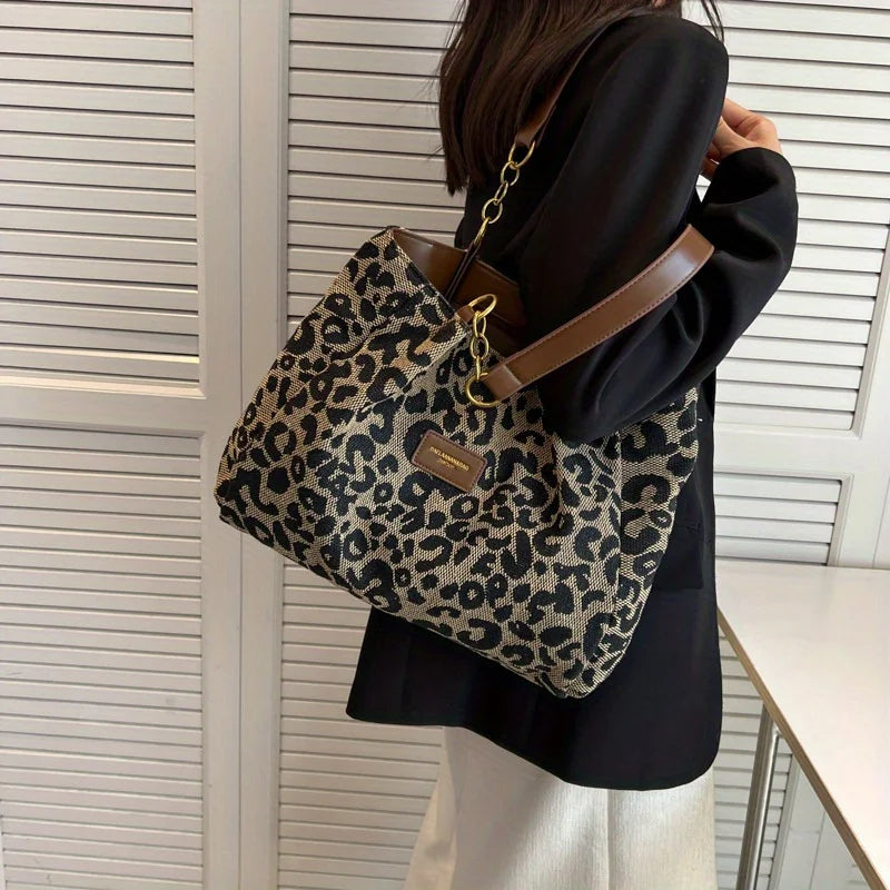 Liberty Leopard Tote