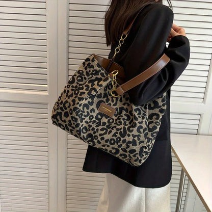 Liberty Leopard Tote