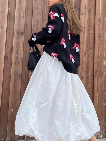 Faye Mushroom Sweater