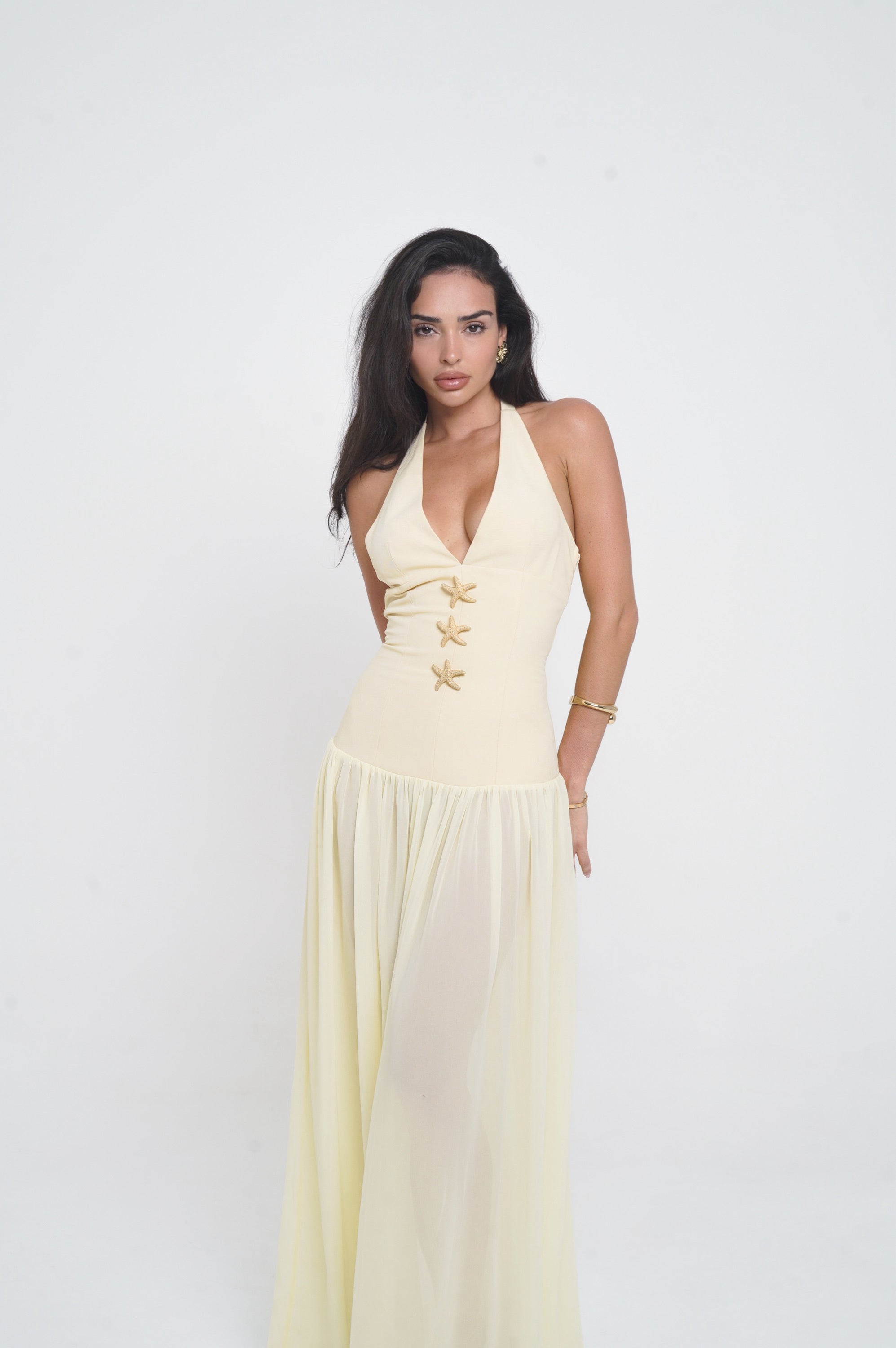 Solene Corset Maxi Dress