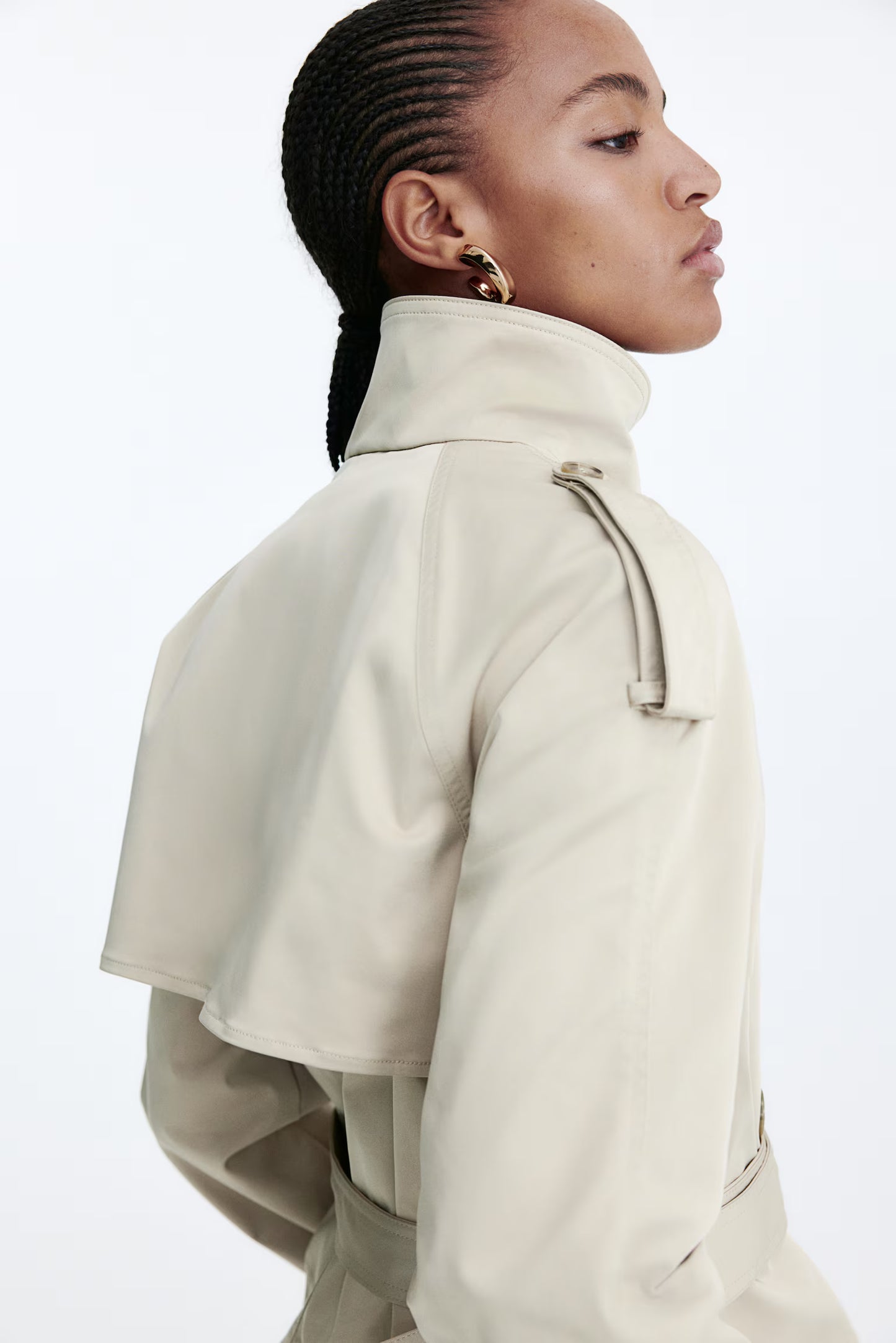 Ione Short Trenchcoat