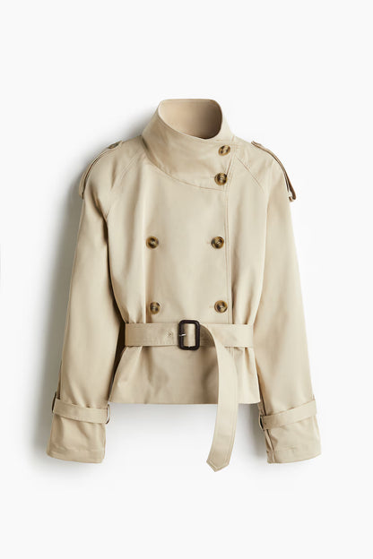 Ione Short Trenchcoat