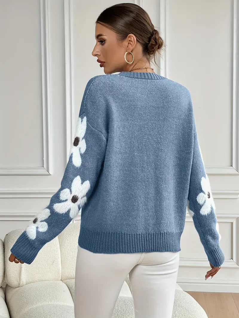Lila Playful Sweater
