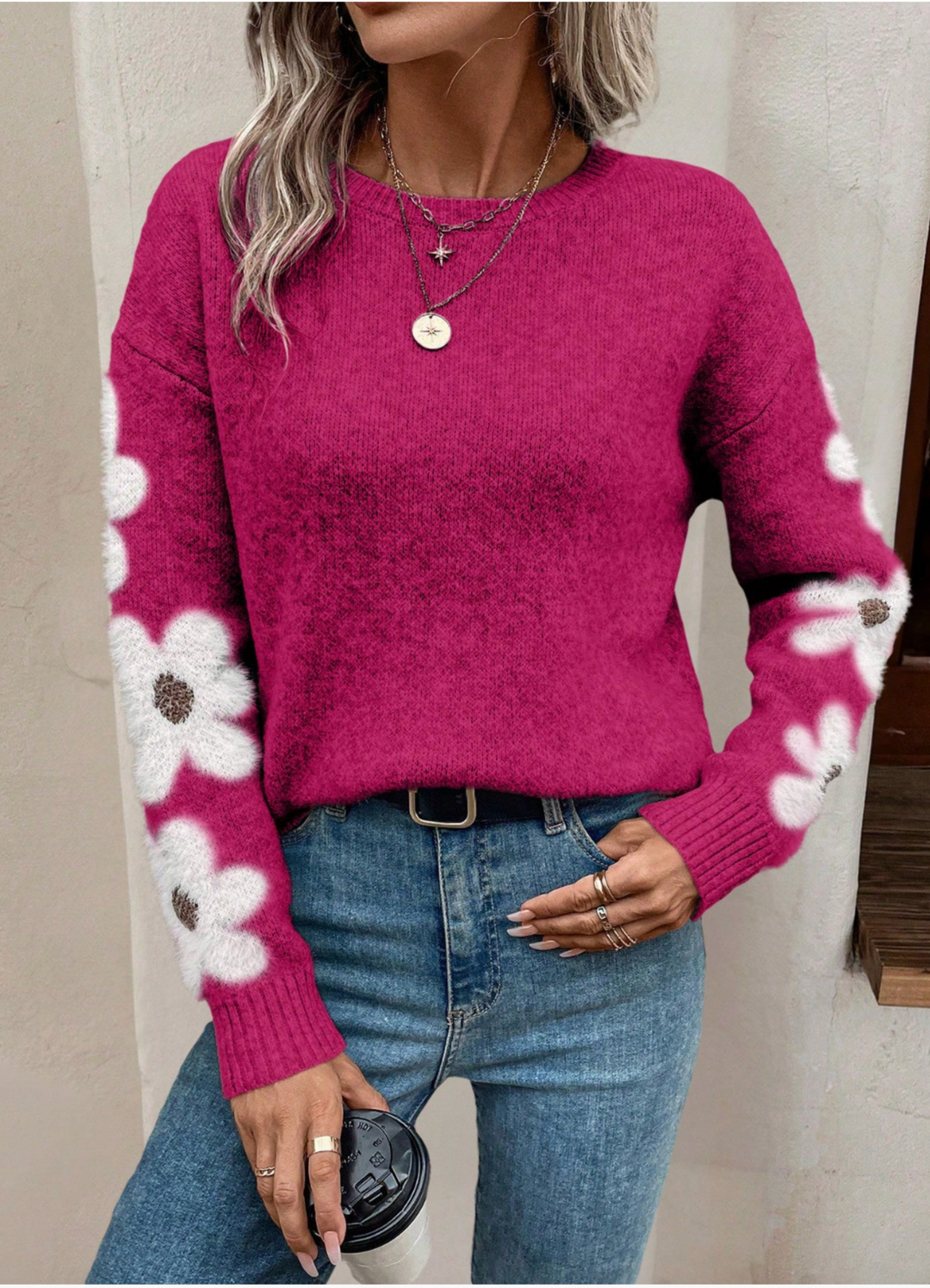 Lila Playful Sweater
