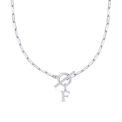 Circle Lock Clasp Necklace