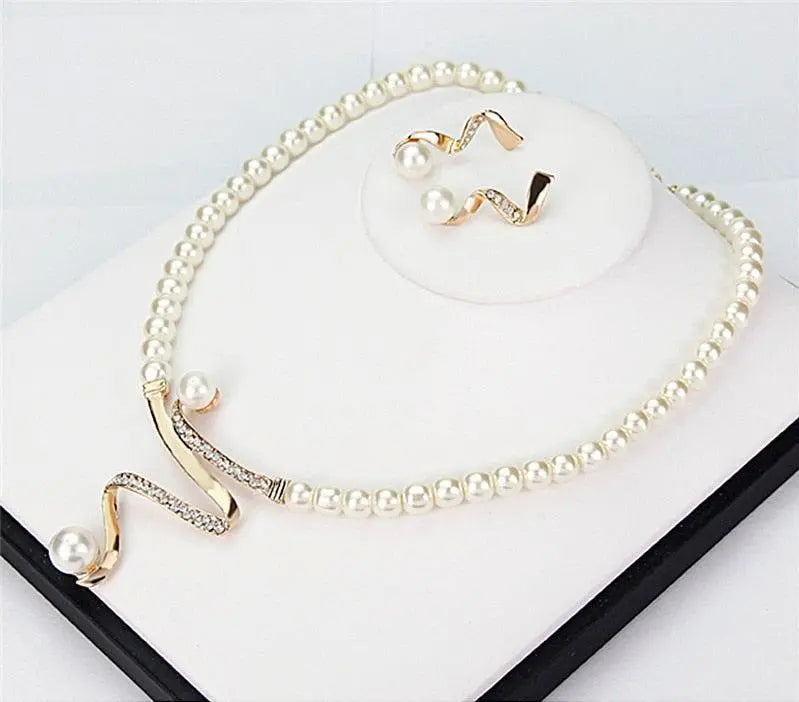Pearl Jewellery Set