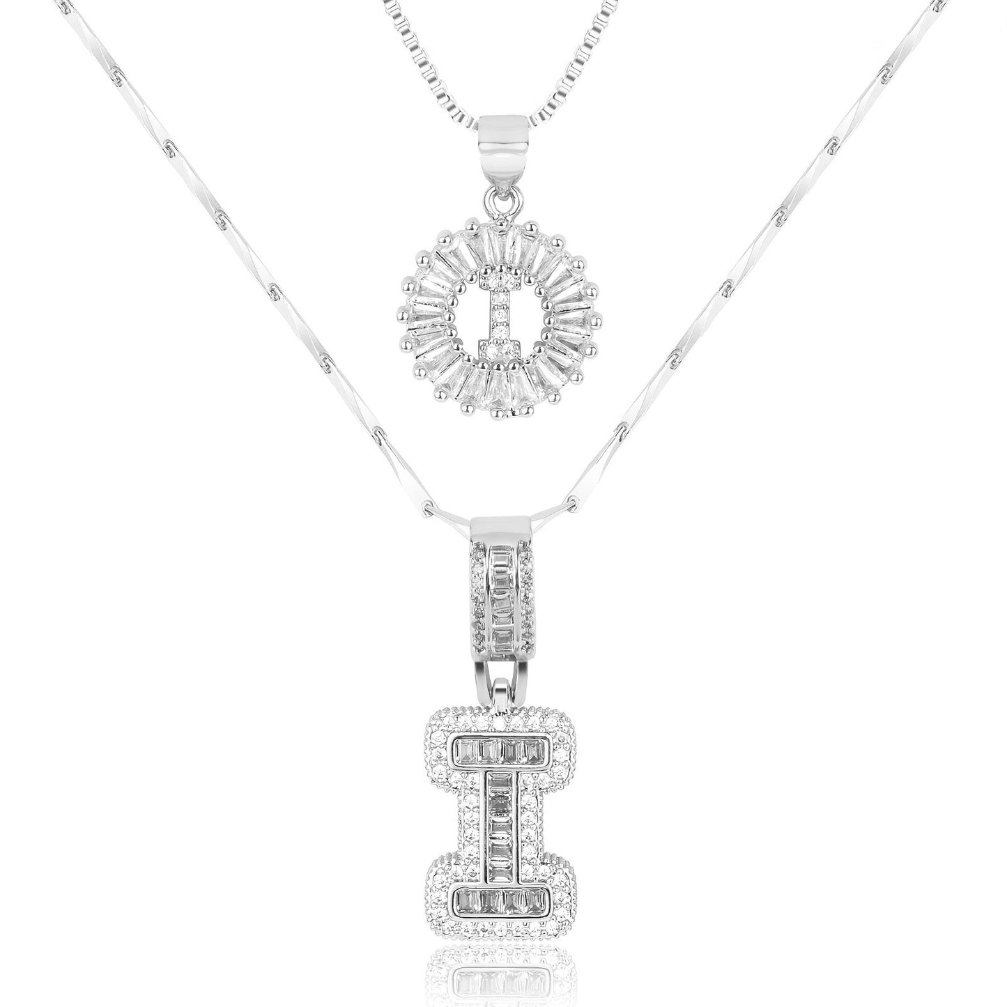 14k Gold Initial Jewellery Set