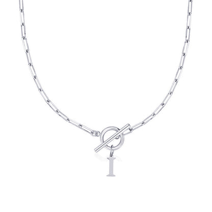 Circle Lock Clasp Necklace