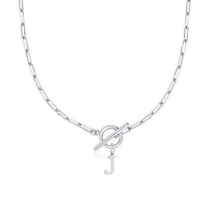 Circle Lock Clasp Necklace