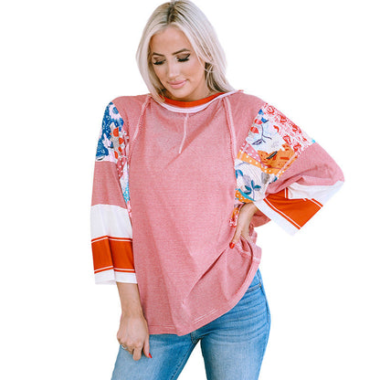 Bailey Relaxed Patchwork Top