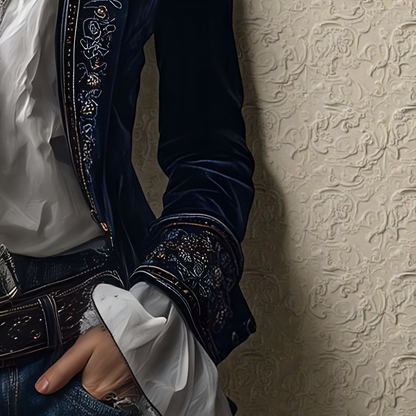 Nuria Elegant Velvet Jacket