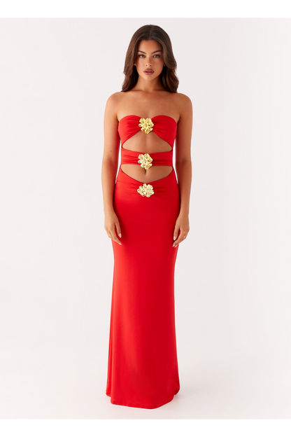 Virelle Cutout Maxi Dress