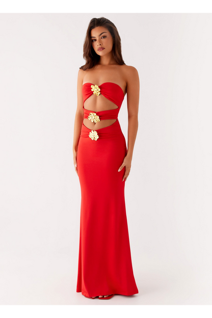Virelle Cutout Maxi Dress