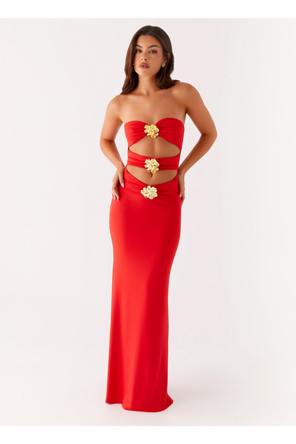 Virelle Cutout Maxi Dress