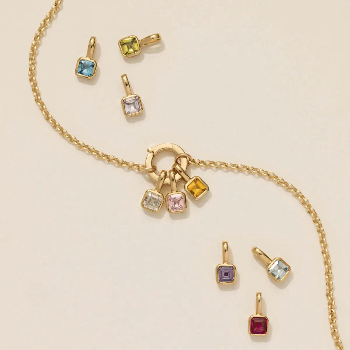 Personalized Birthstone Necklace