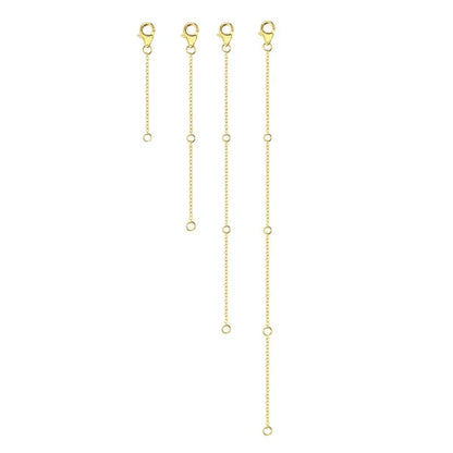 Piece Extender Inches Jewellery Set