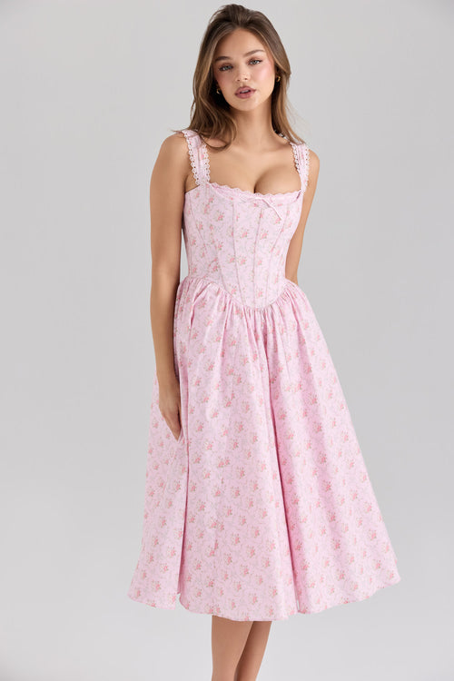 Soraya Rose Midi Dress