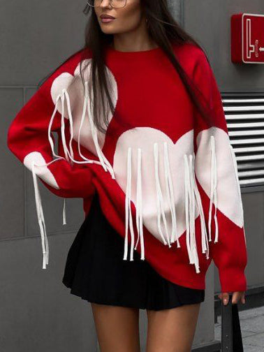 Livia Heart Sweater